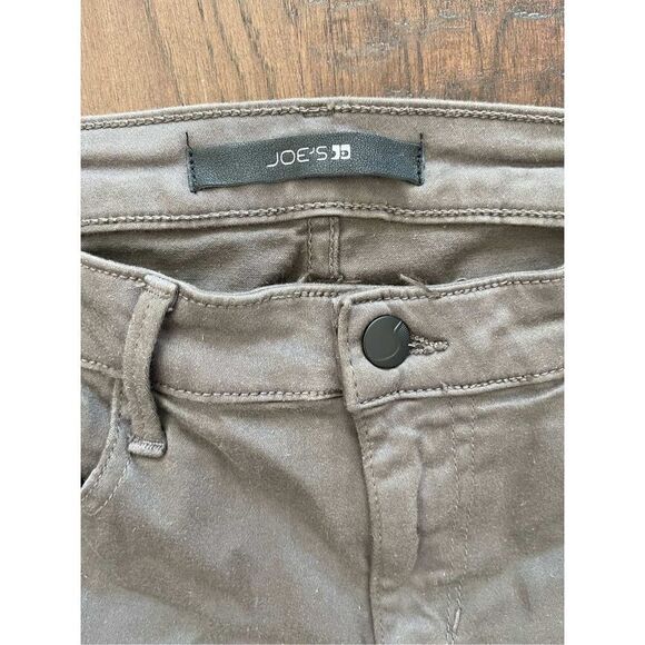 Joe’s Skinny Ankle Gray Jeans Black Hip Stripe size 30 - Picture 7 of 8